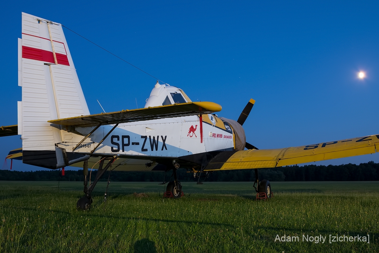 Aeroklub ROW wieczorową porą